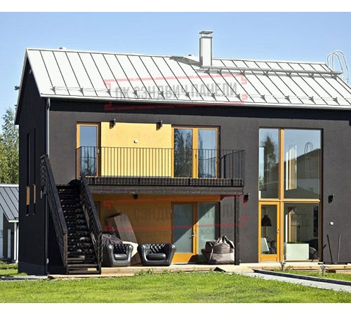 Кликфальц Pro Gofr 0,5 Satin RAL9003 сигнальный белый с пленкой на замках