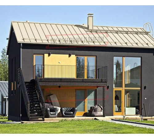 Кликфальц Pro Gofr 0,45 Полиэстер RAL1015 светлая слоновая кость с пленкой на замках