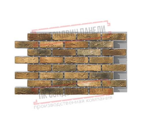Термопанель White Hills Лондон Брик Т300-40, толщина панели 60 мм