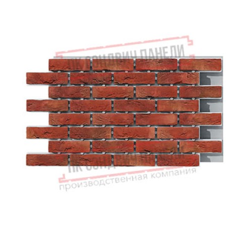 Термопанель White Hills Лондон Брик Т301-70, толщина панели 60 мм