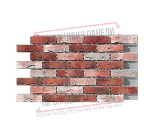 Термопанель White Hills Лондон Брик Т302-70, толщина панели 60 мм