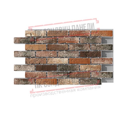 Термопанель White Hills Лондон Брик Т303-90 Design, толщина панели 60 мм