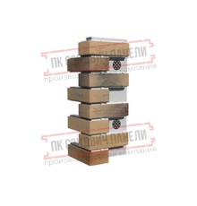 Угловой элемент для термопанели White Hills Терамо Брик II Т360-45, толщина панели 60 мм