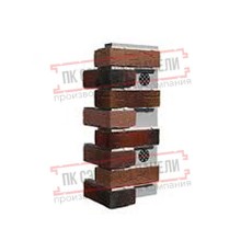 Угловой элемент для термопанели White Hills Терамо Брик II Т364-75 Design, толщина панели 60 мм