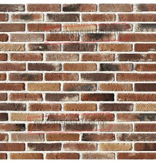 Рядовая плитка линия "Светлые холмы" Йорк Брик 338-90 c расшивкой 1 см