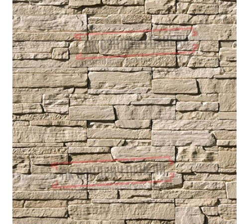 Угловой элемент линия "Светлые холмы" Каскад Рейндж 232-15 без шва