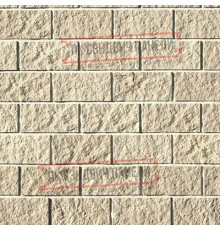 Рядовая плитка линия "Светлые холмы" Торре Бьянка 445-10 c расшивкой 1,2 см