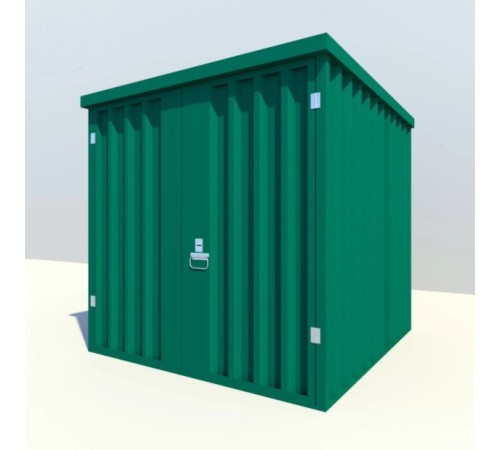 Контейнер «ММ» 2,14х2,1 м, толщина стали: 0,45, RAL 6002