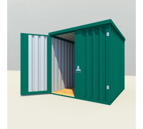 Контейнер «ММ» 2,14х2,1 м, толщина стали: 0,45, RAL 6002