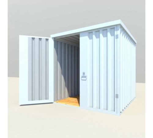 Контейнер «ММ» 2,14х2,1 м, толщина стали: 0,65, RAL 9003