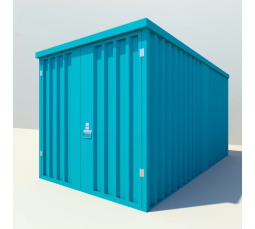 Контейнер «ММ» 4,14х2,1 м, толщина стали: 0,65, RAL 5021