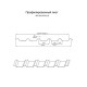 Продольно гнутый профнастил для укрытий конвейеров МП35ПГ-1076, 1,0, нержавеющий