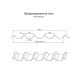 Продольно гнутый профнастил для укрытий конвейеров С44ПГ-1047, 0,8, в полимерном покрытии