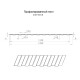 Продольно гнутый профнастил для укрытий конвейеров С8ПГ-1200, 0,7, оцинкованный