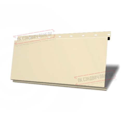 Линеарная панель-торцами гладкий-24хС/20, RAL 1015 Слоновая кость
