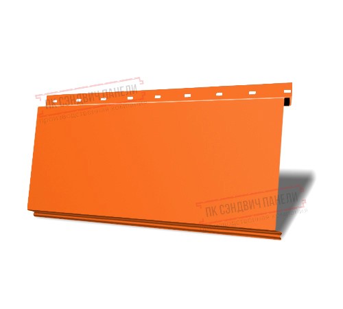 Линеарная панель-торцами гладкий-24хС/20, RAL 2004 Оранжевый