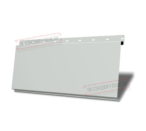 Линеарная панель-торцами гладкий-24хС/20, RAL 7035 Светло-серый