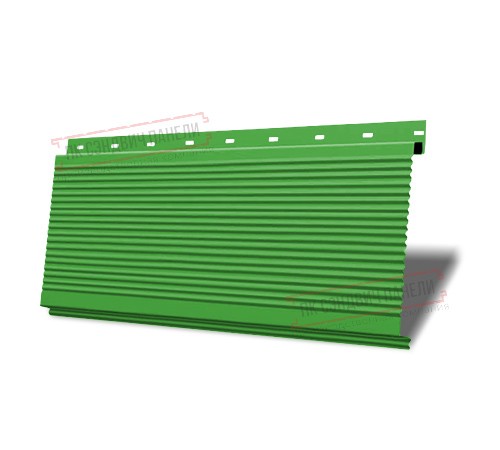Линеарная панель-открытый волна-24хС/20 профилированная RAL 6018 Ярко-зеленый