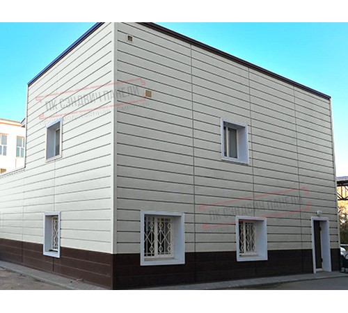 Линеарная панель-открытый волна-24хС/20 профилированная RAL 7035 Светло-серый