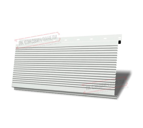 Линеарная панель-открытый волна-24хС/20 профилированная RAL 9003 Белый