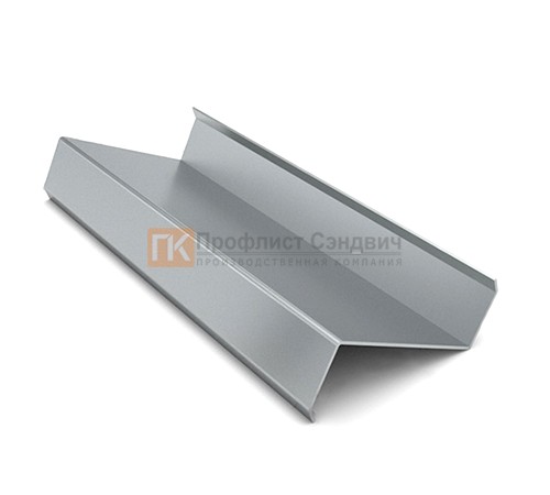 Z-образный профиль 70x50x3000-1,5 мм, оцинкованный