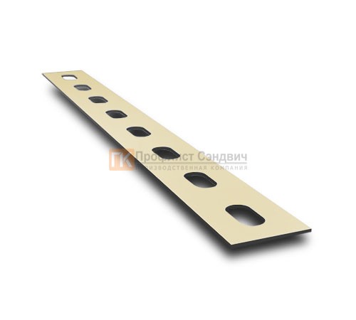 Перфорированная полоса К106 40x2000-4 мм, грунтованная