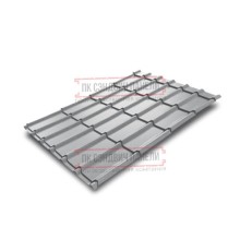 Металлочерепица Экоррей RAL7004 Полиэстер-0.35