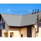 Металлочерепица Экоррей RAL9006 Полиэстер-0.3