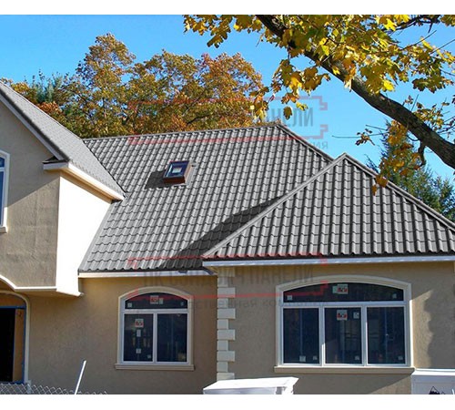 Металлочерепица Камея RAL7004 Satin-0.5