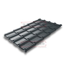 Металлочерепица Камея RAL7016 Drap-0.45
