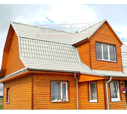 Металлочерепица классик плюс RAL9003 Полиэстер-0.45