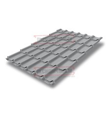 Металлочерепица классик плюс RAL7004 Satin-0.5