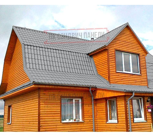 Металлочерепица классик плюс RAL7004 Satin-0.5