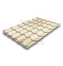 Металлочерепица Кредо RAL1015 Satin-0,5