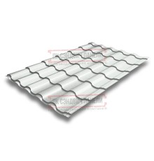 Металлочерепица Кредо RAL9003 Drap-0,45