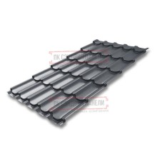 Металлочерепица Квинта плюс RR23 GreenCoat Pural Matt-0.5