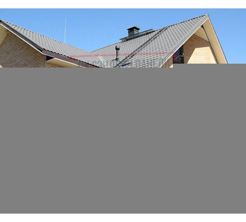 Металлочерепица Ламонтерра XL RAL7004 Полиэстер-0.45