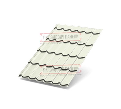 Металлочерепица Ламонтерра XL RAL9010 Полиэстер-0.45