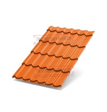 Металлочерепица Ламонтерра XL RAL2004 Полиэстер-0.45