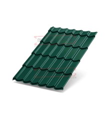 Металлочерепица Макси RAL6005 PURMAN-0.5