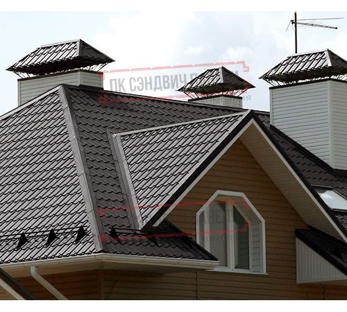 Металлочерепица Макси RR32 Призма-0.5