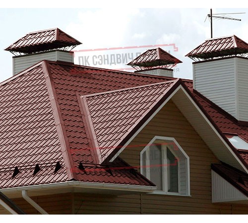 Металлочерепица Макси RR29 PURETAN-0.5