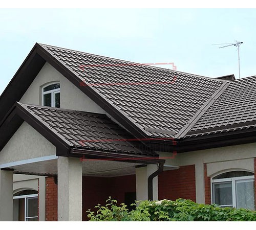 Металлочерепица Монкатта RR32 Quarzit-0,5