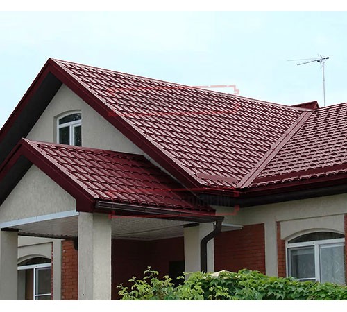 Металлочерепица Монкатта RAL3005 Velur-0,5