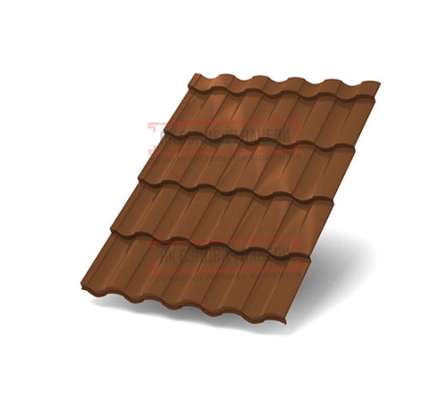 Металлочерепица Монтекристо-XL Helios Призма-0.5