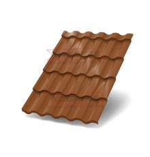 Металлочерепица Монтекристо-SL Argillite PURMAN-0.5