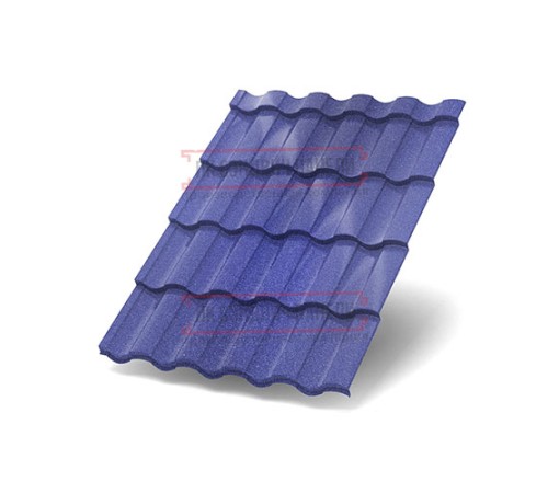 Металлочерепица Монтекристо-M Citrine PURMAN-0.5