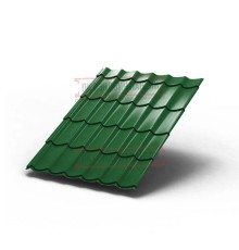 Металлочерепица Ламонтерра RAL6002 Полиэстер-0.5