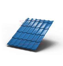 Металлочерепица Монтеррей RAL5015 Полиэстер-0.5