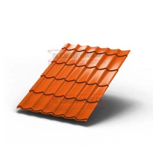 Металлочерепица Монтеррей RAL2004 Полиэстер-0.45